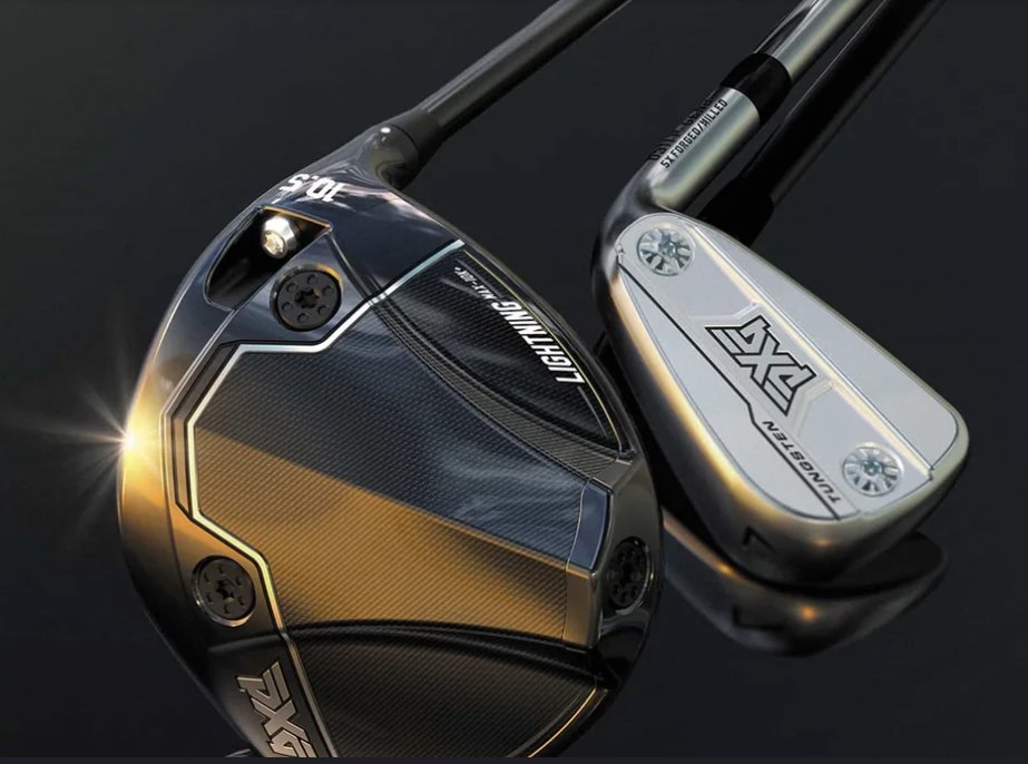 PXG driver og járnkylfa